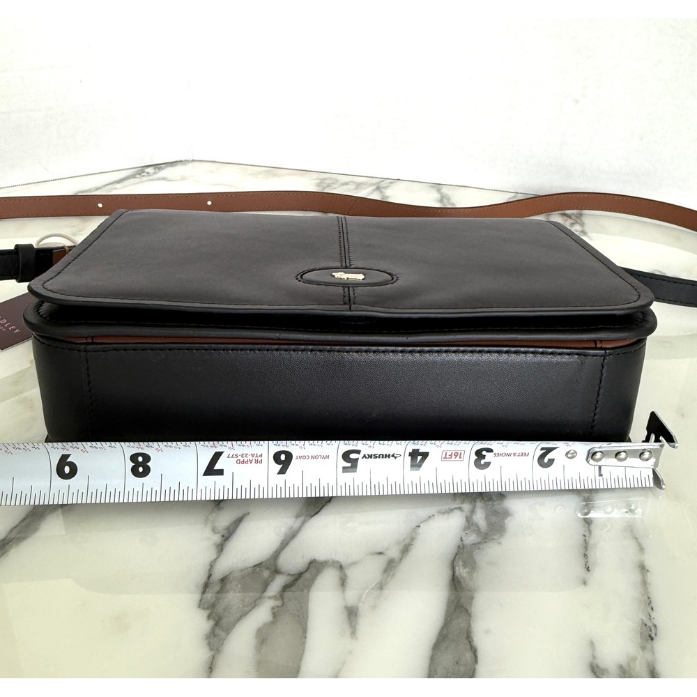 Radley London Maldon Mews Medium Flapover Cross Body Black Leather - 112932 - Picture 13 of 16